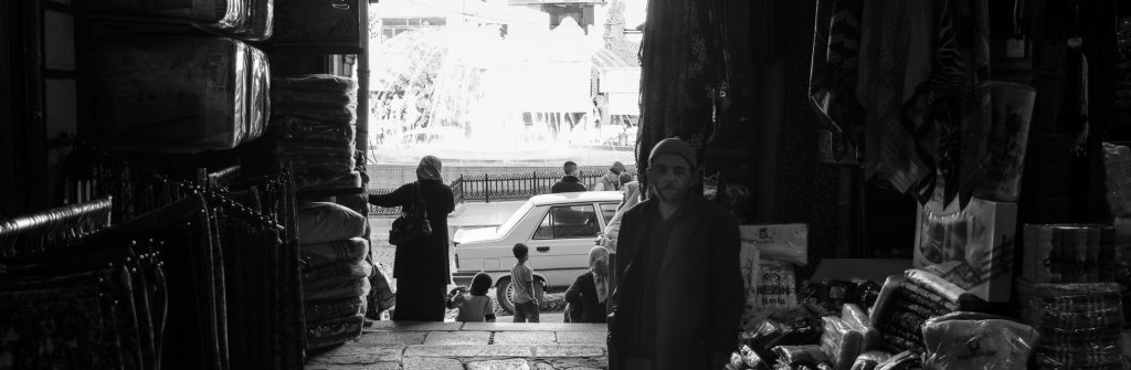 An image of Afyon's market.