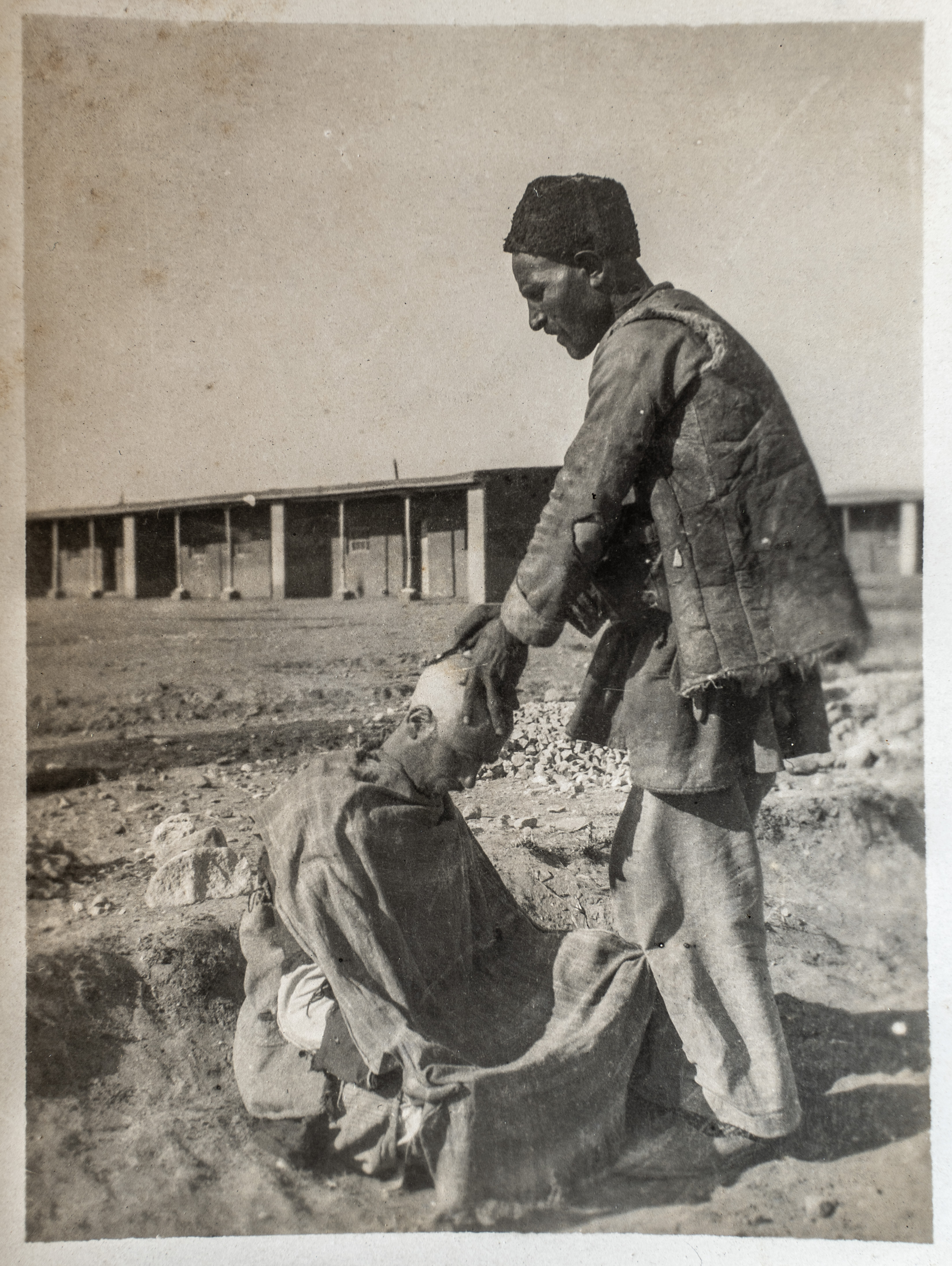 Persian head shaving